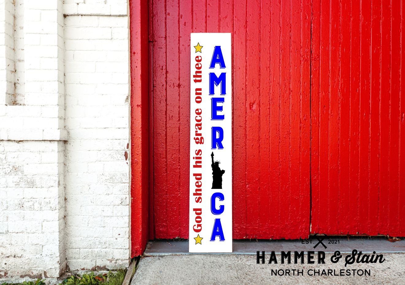 Patriotic Porch Signs