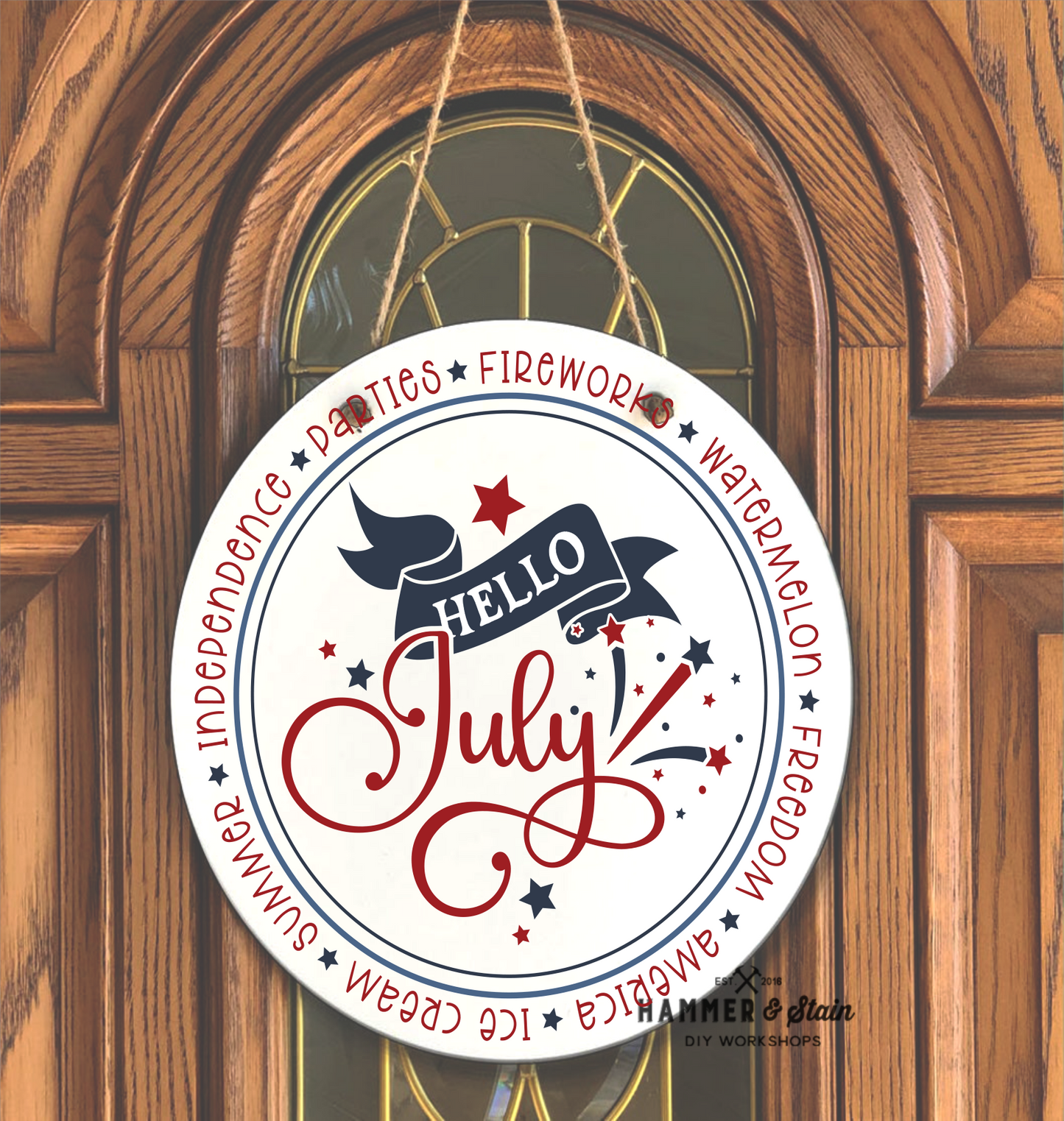 Patriotic Signature Rounds