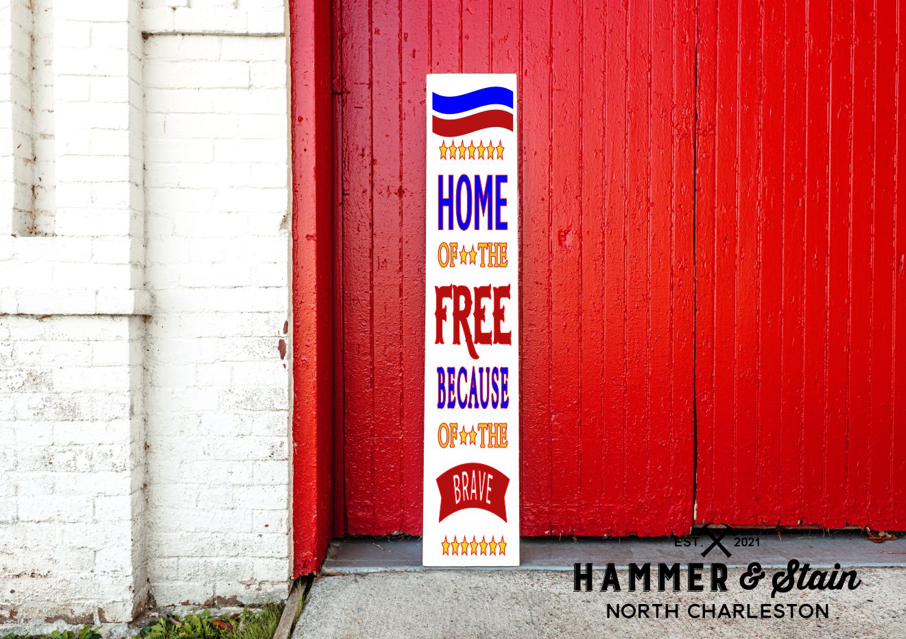 Patriotic Porch Signs