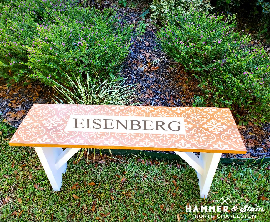 Rustic Bench for 2