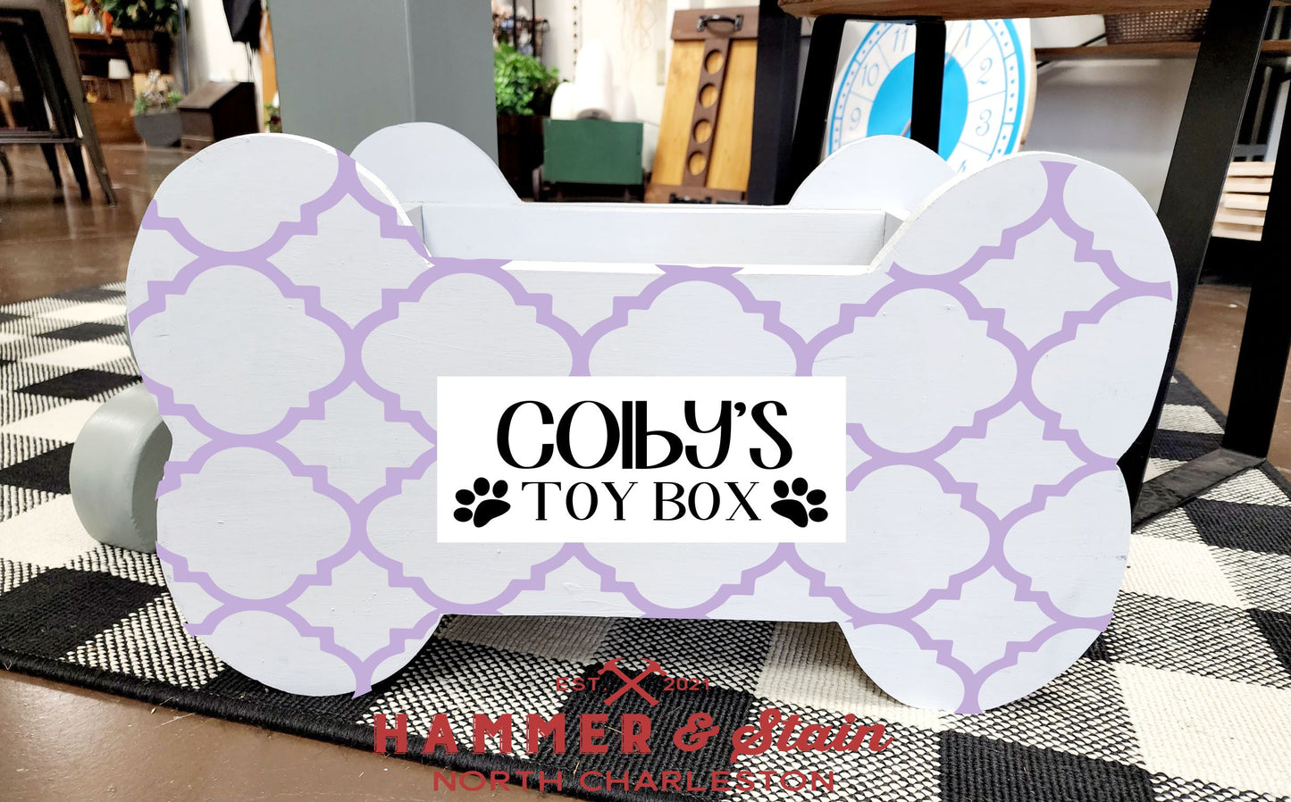 Pet Collection--Dog Bone Toy Box