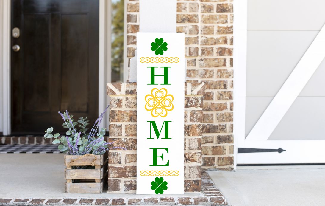 St Patrick's Day Collection Porch Signs