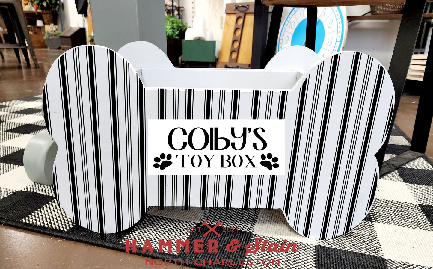 Pet Collection--Dog Bone Toy Box