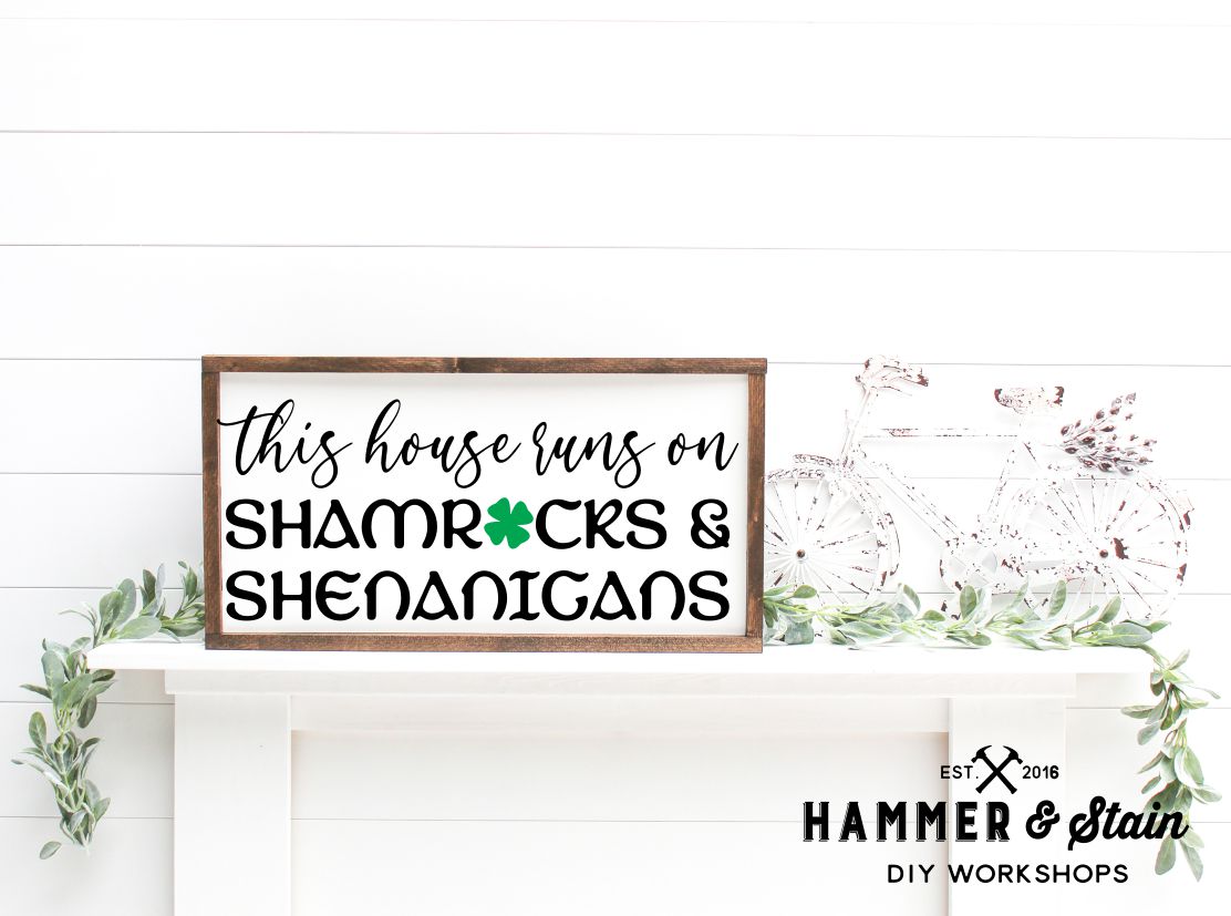 St Patrick's Day Collection Framed Signs