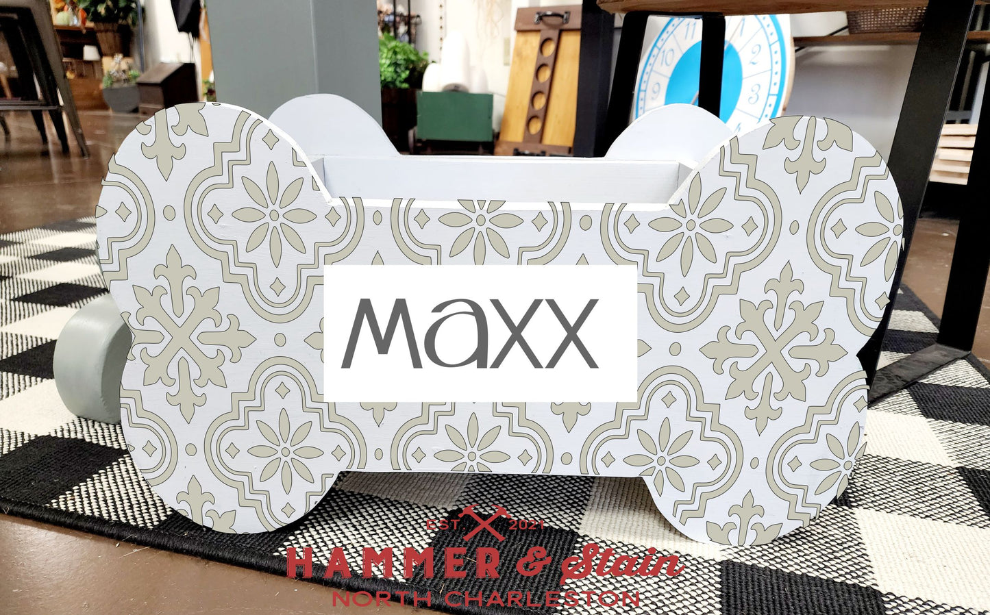 Pet Collection--Dog Bone Toy Box