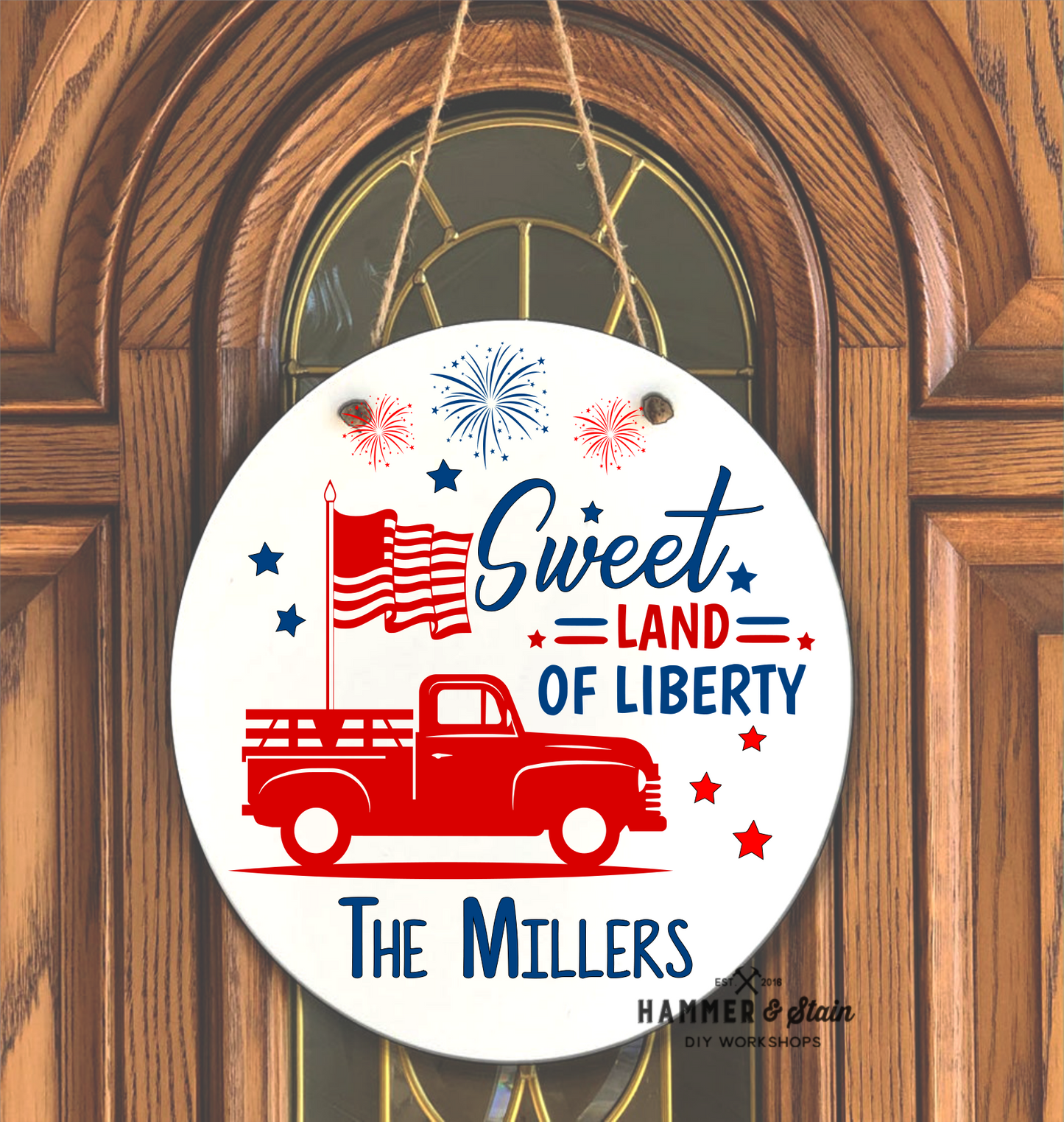 Patriotic Signature Rounds