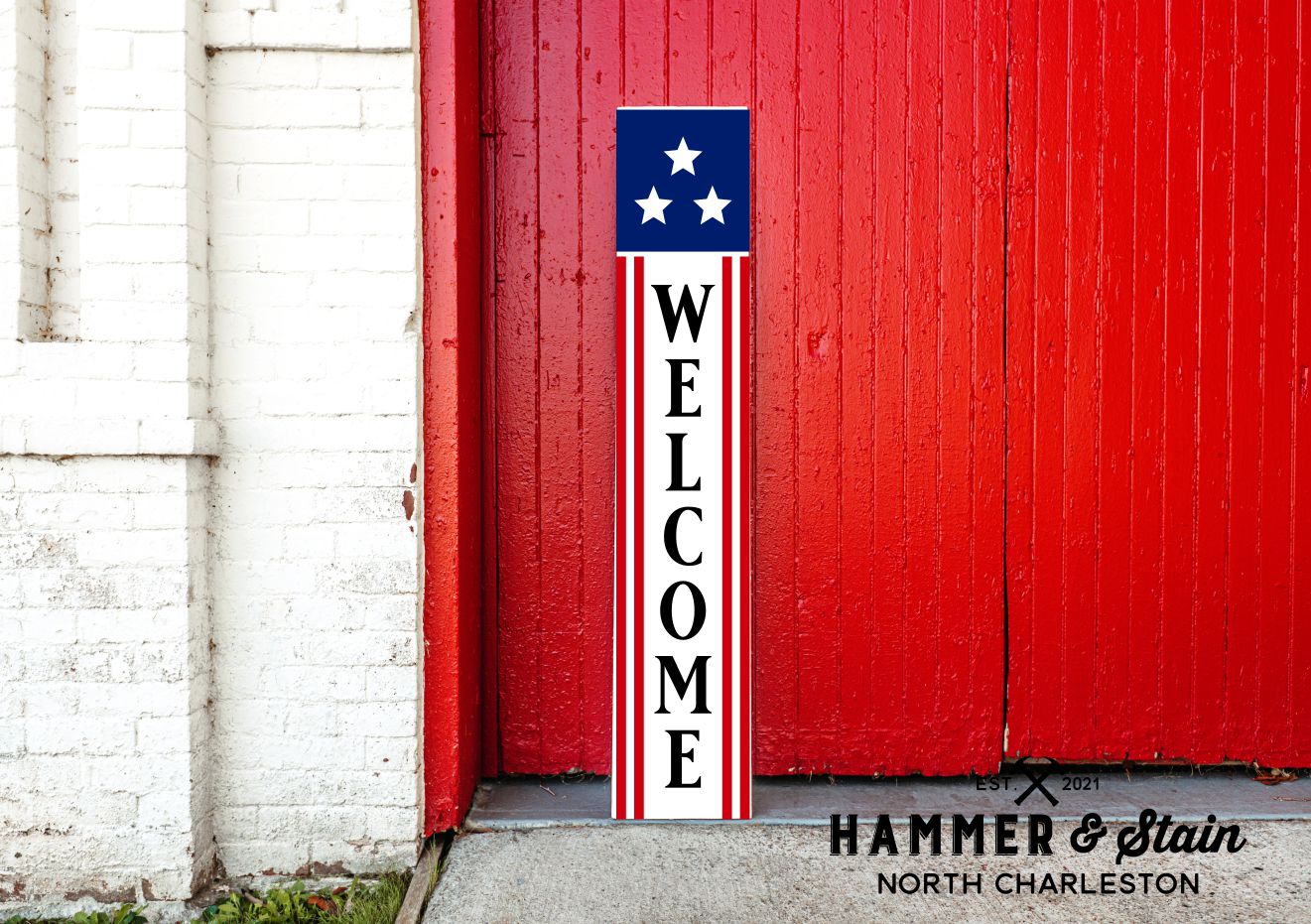 Patriotic Porch Signs