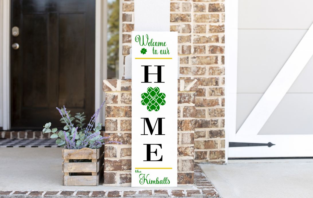 St Patrick's Day Collection Porch Signs