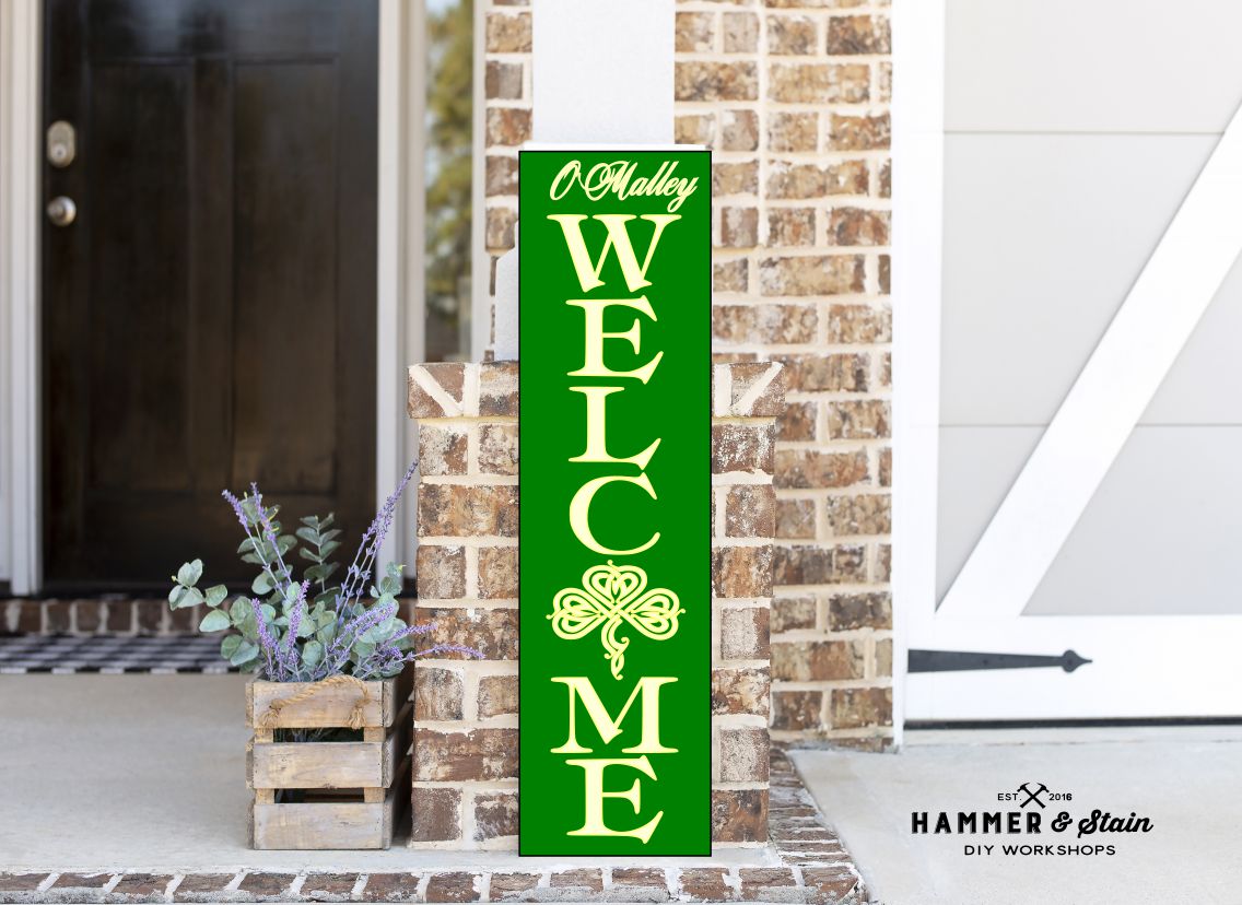 St Patrick's Day Collection Porch Signs