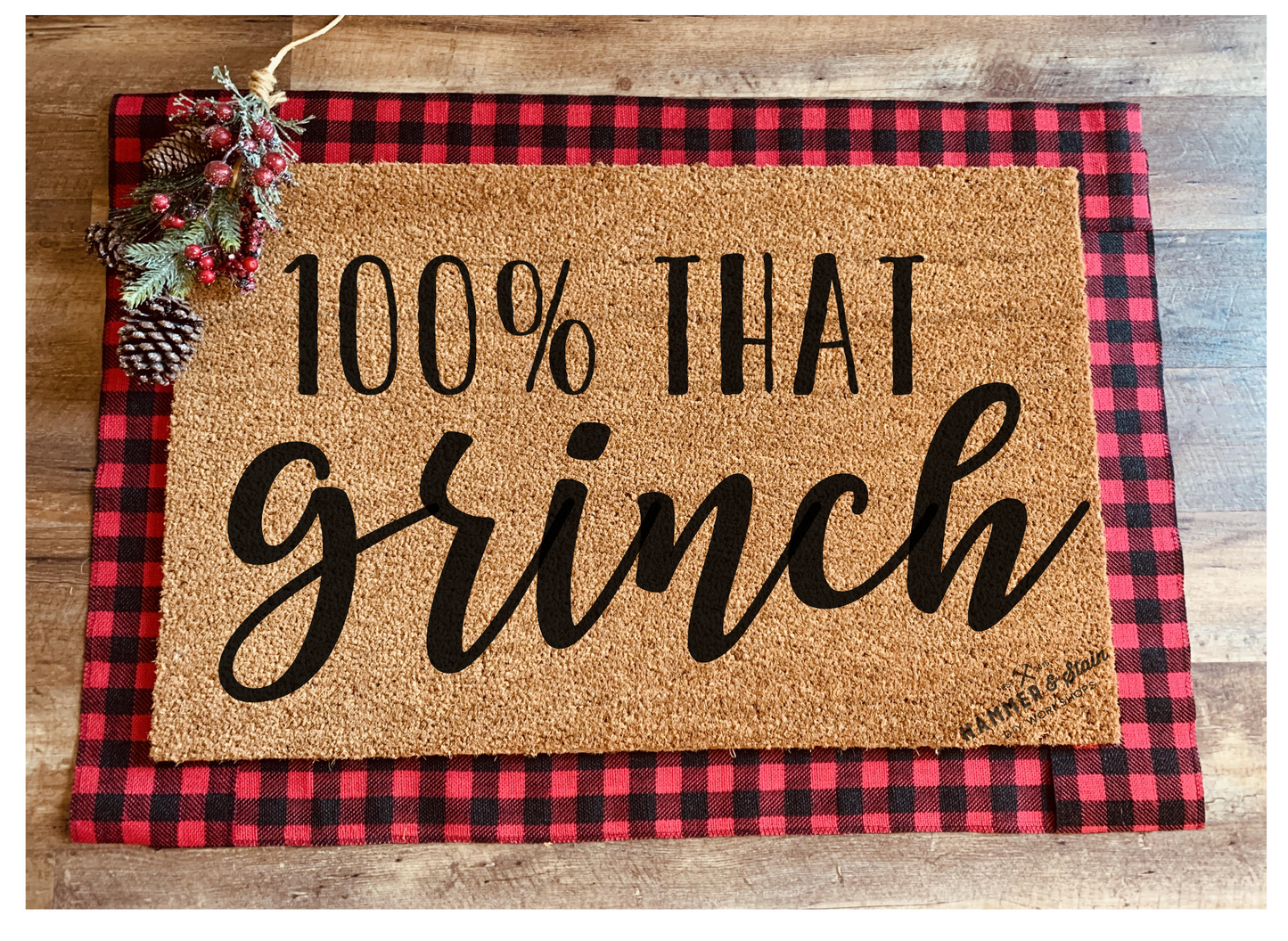 Season's Greetings Party Mix Christmas and Holiday Doormats