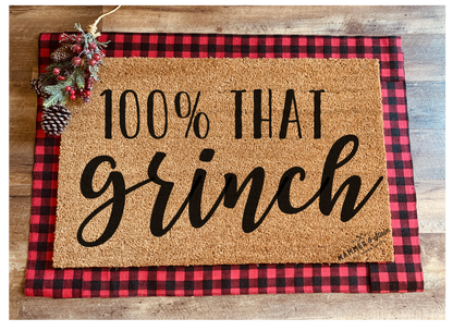 Season's Greetings Party Mix Christmas and Holiday Doormats