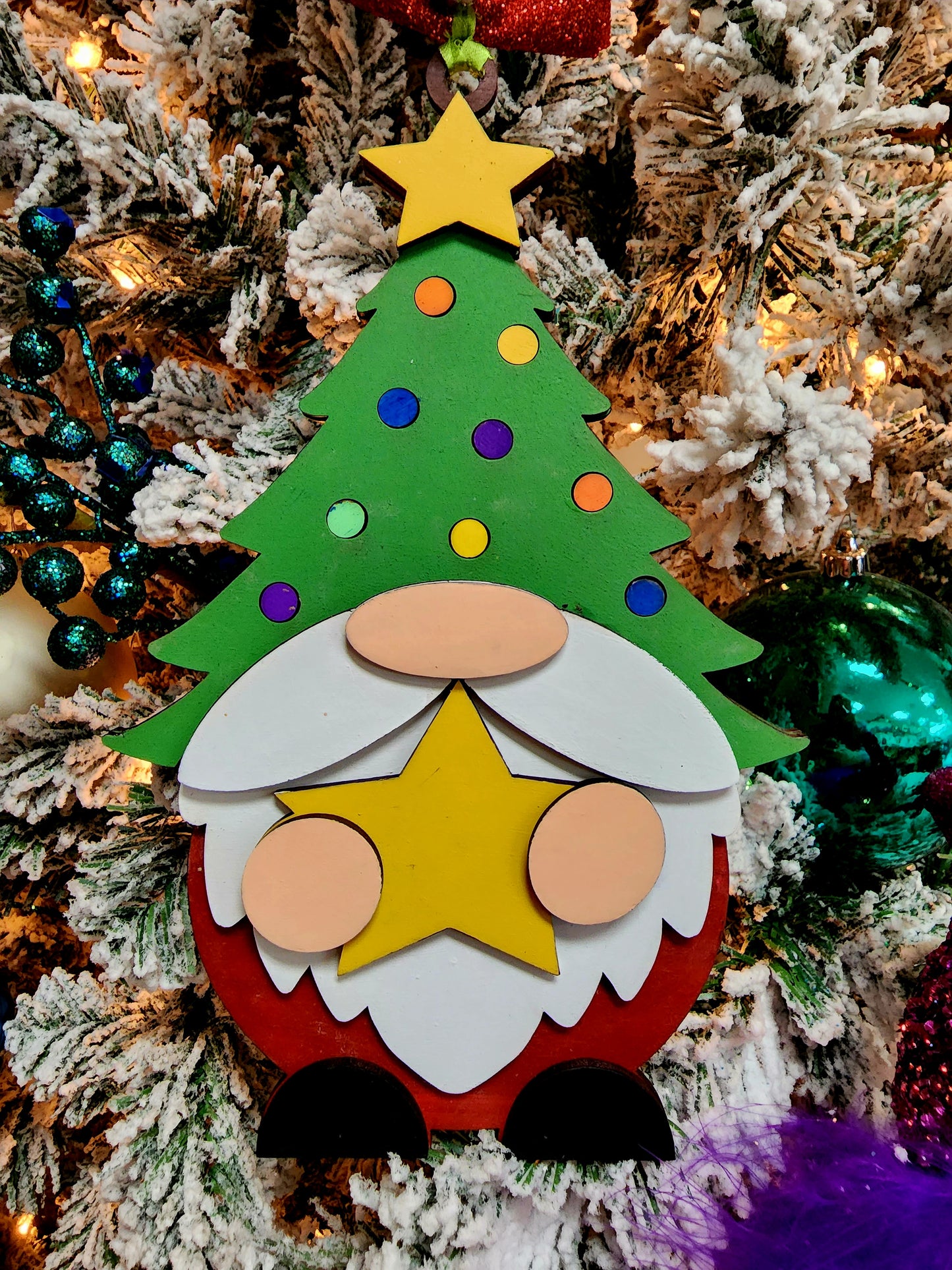 Christmas Gnome Tree Oversized ornaments