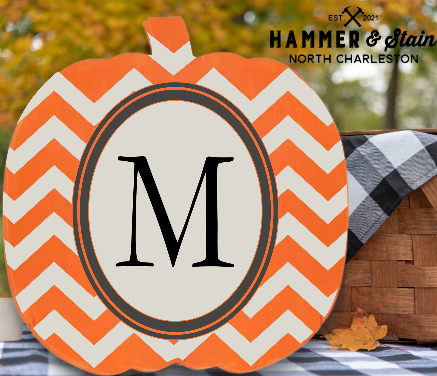 Fall Pick A Project---Pumpkin Shaped Door Hangers