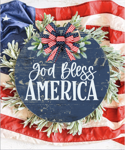 rustic god bless america