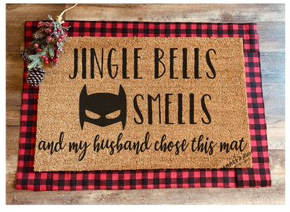 Season's Greetings Party Mix Christmas and Holiday Doormats