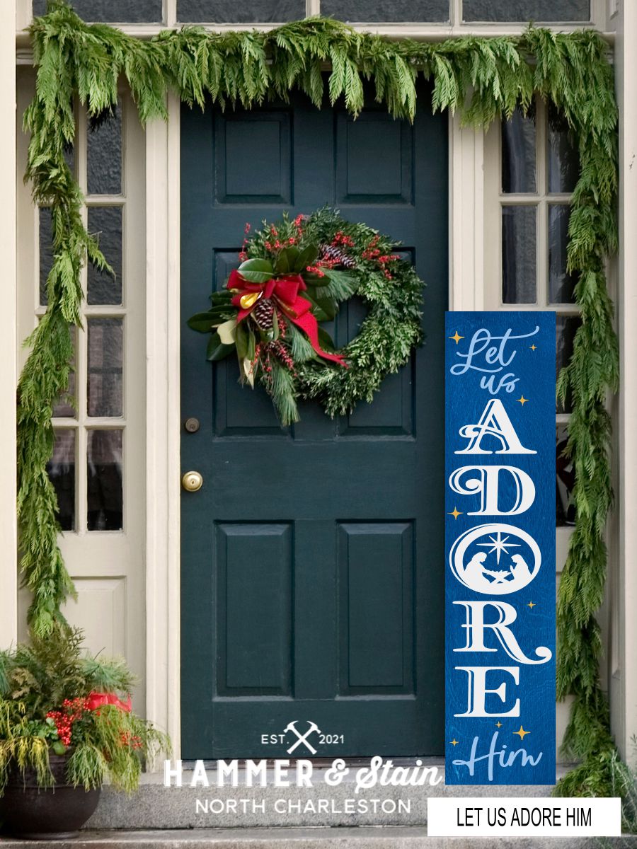 Christmas Porch Planks