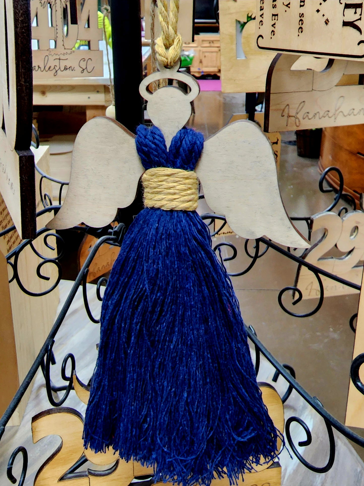 Macramé Angel Ornaments