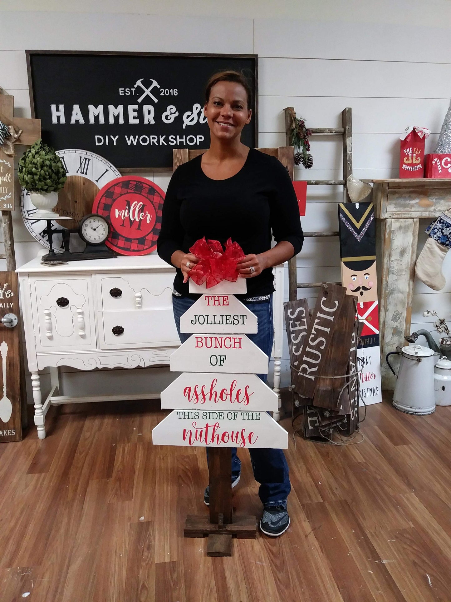 Christmas  Wooden Christmas Tree Workshop