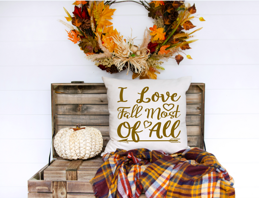 Fall Collection--Pillow Project