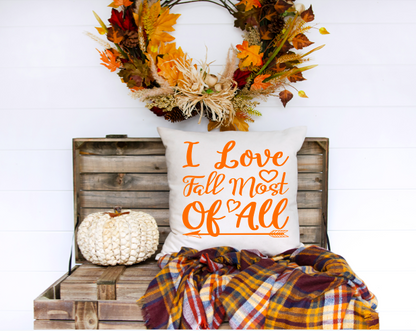 Fall Collection--Pillow Project