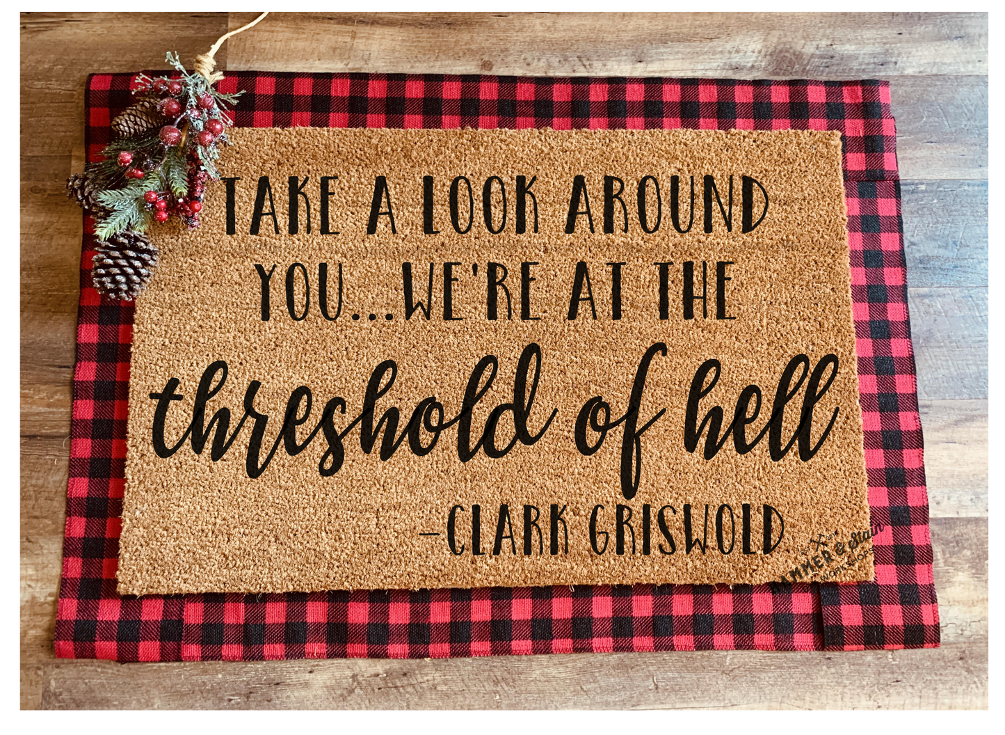 Christmas and Holiday Doormats