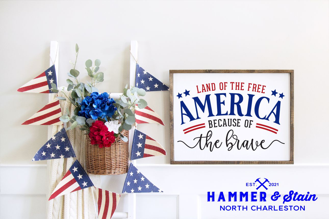 Patriotic Framed Signs