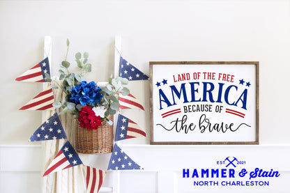 Patriotic Framed Signs