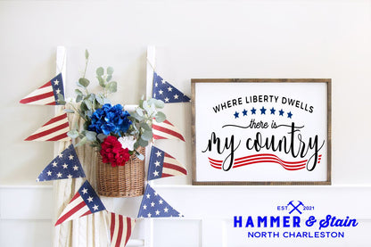 Patriotic Framed Signs